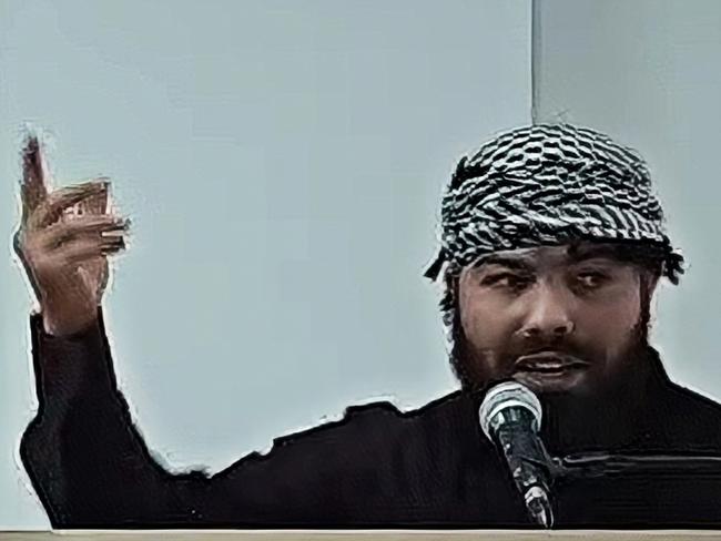 Brother Ismail sermon on October 27 at the Al Madina Dawah Centre where he criticises Anthony Albanese, his stance on Israel and Australia's treatment of indigenous Australians. Source: YouTube