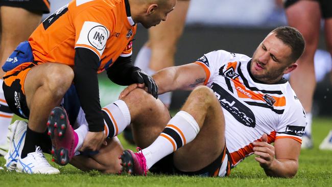 Robbie Farah is trying to make a miracle recovery from a broken leg. Picture: David Neilson