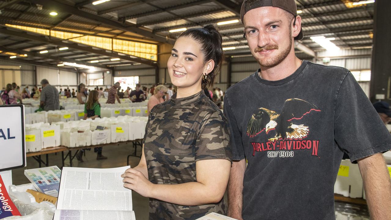 By the time the doors opened on Saturday morning, hundreds of keen book  readers were already lined up for Lifeline BookFest 2023. | The Chronicle