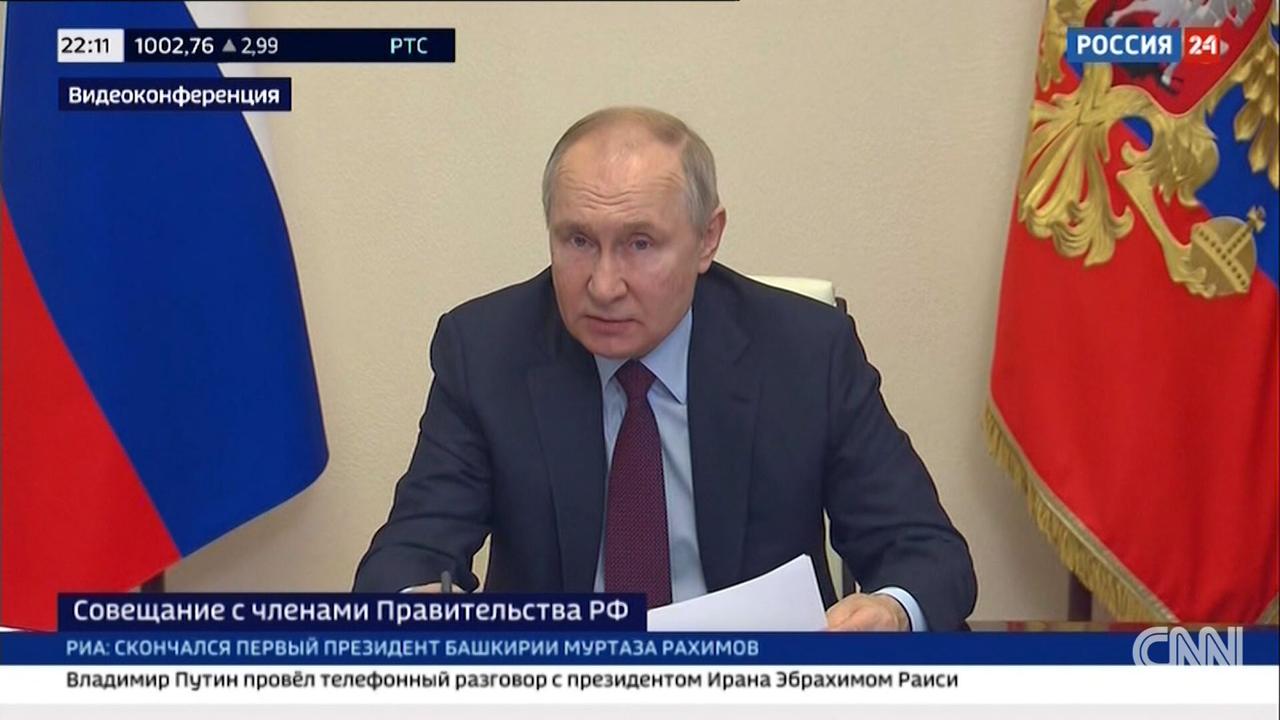 Vladimir Putin Publicly Berates Deputy Pm Denis Manturov Video The