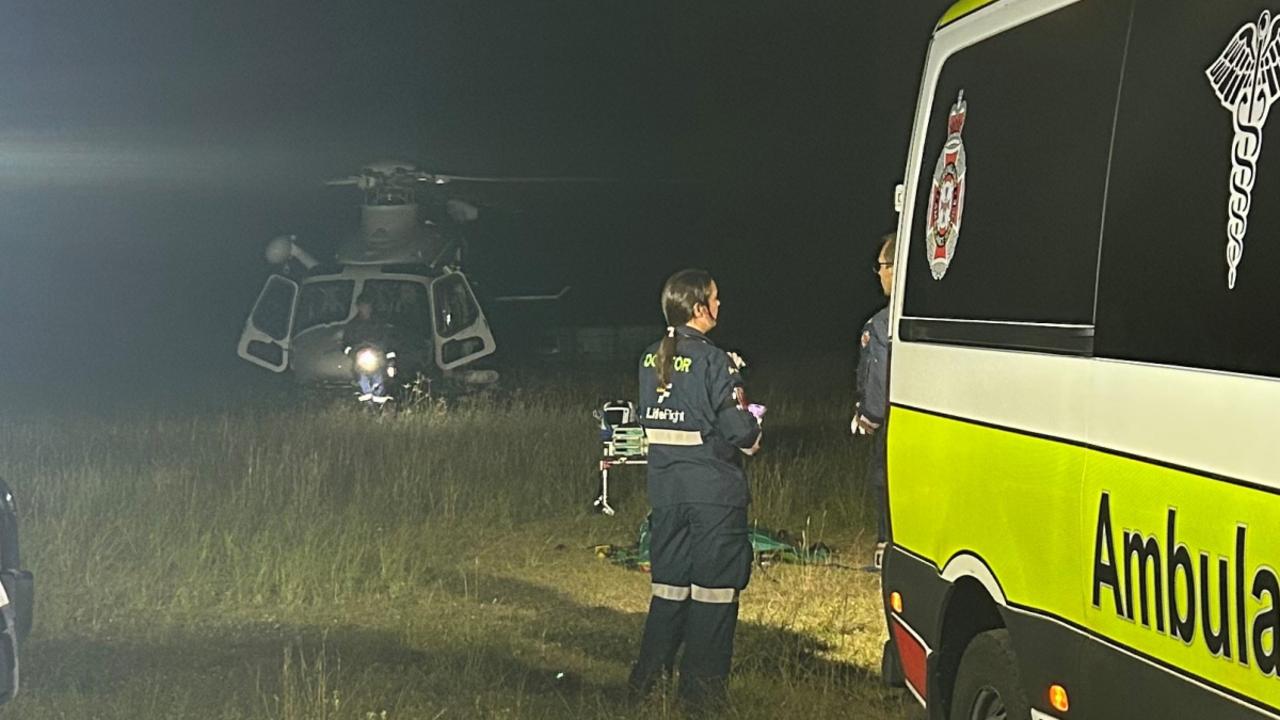 Woman airlifted with head injuries after quad bike rollover