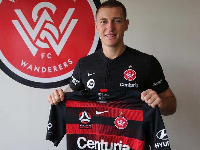 Western Sydney Wanderers latest signing Mitchell Duke. Picture: WS Wanderers