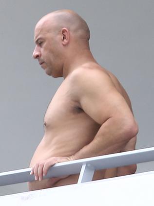 Vin Diesel fires back at haters with six-pack selfie days after  unflattering shirtless photos