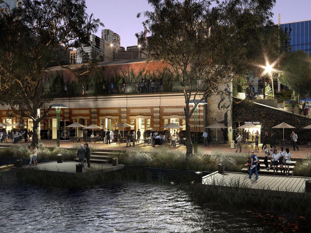 The first stage of the project, along Birrarung Marr, was meant to start in May 2024. Picture: Supplied