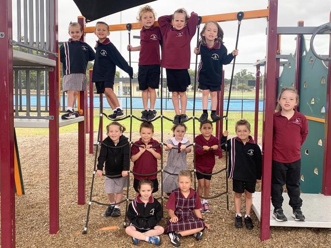 Lethbridge Primary School Top row L-R: Piper Stenton, Lucas Ptacek, Harlow Siemienowicz, Aria Keddie, Bailey Potter. Middle row L-R: Beatrice Warnock, Rylan Nolan, Willow Oataway, Jannali Parker, Ashton Wilkinson, Maya Townrow. Bottom row (sitting) L-R: Chiara Sama, Milla Szalnowski. Picture: Supplied