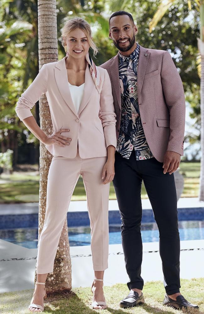 Elyse Knowles and three-time AFL premiership player and I’m A Celebrity … Get Me Out Of Here star, Josh Gibson join the Myer Ambassador family.