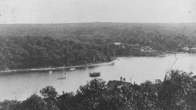 The head of North Harbour c1916. Photo Manly Art Gallery and Museum