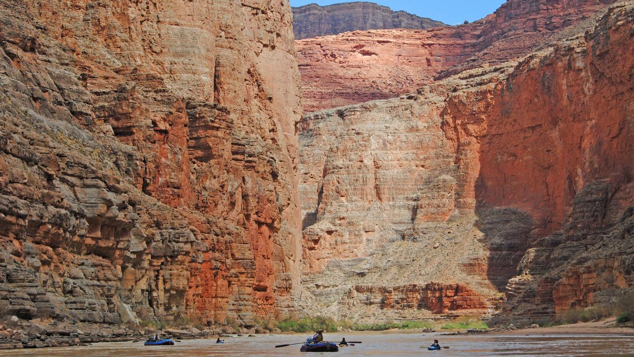 Peaceful waters on the Colorado River as it flows through the Grand Canyon in Arizona. Picture: istock