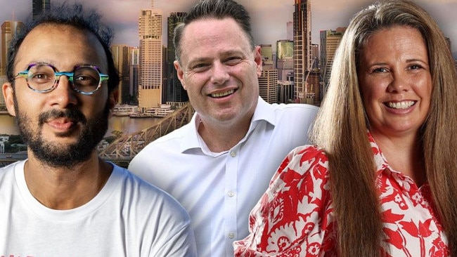 The race to be Brisbane's Lord Mayor is heating up with Jonathan Sriranganathan and Tracey Price ready to rock Adrian Schrinner's boat.