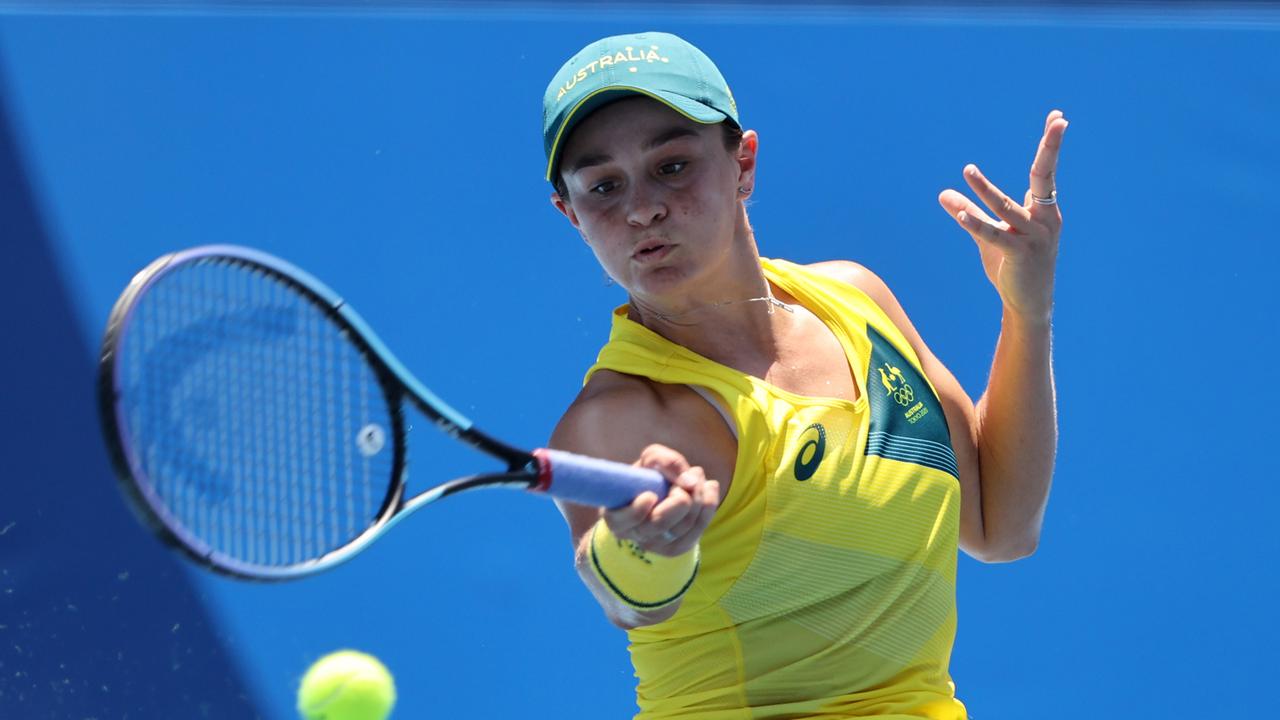 Barty has ofound it tough in Tokyo. Picture: Clive Brunskill/Getty Images