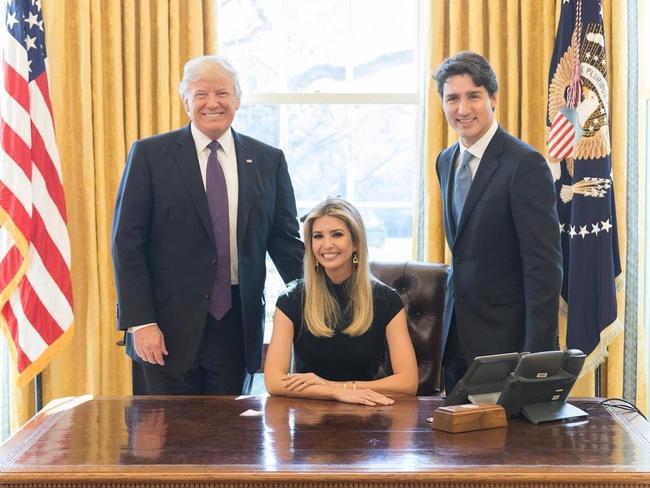 Donald Trump Meets Canadian Prime Minister Justin Trudeau | News.com.au ...