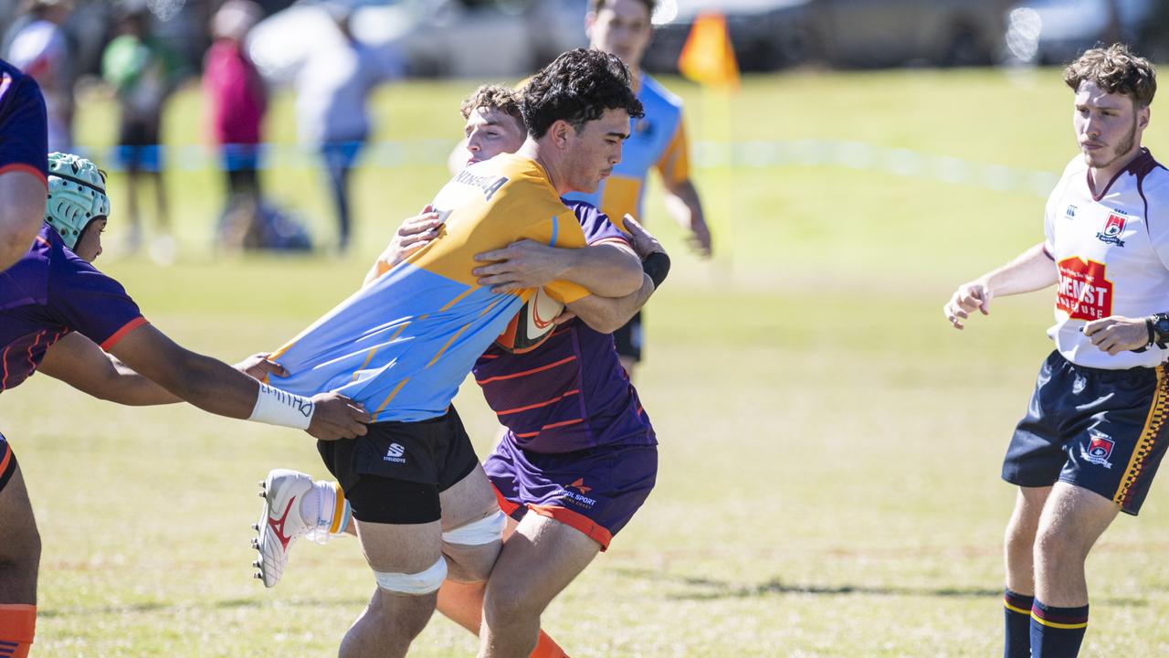 Tatsumi Saiki Greene of Peninsula against Sunshine Coast.