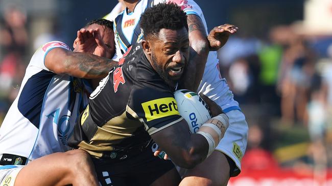 James Segeyaro has been left out of the Panthers 18-man squad for this weekend.