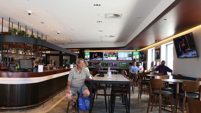 One of the bar areas in Cabramatta Hotel. Picture: (AAP IMAGE / Robert Pozo)