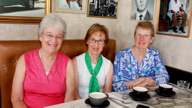 Restaurateurs want to keep customers such as Coco Cubano diners Vicki Lamplough, Pamela Dinsdale and Patricia Lees happy. Picture: Angelo Velardo