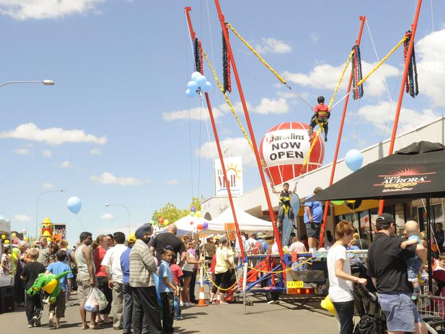 The grand reopening of the mall in 2009 had high hopes for business.