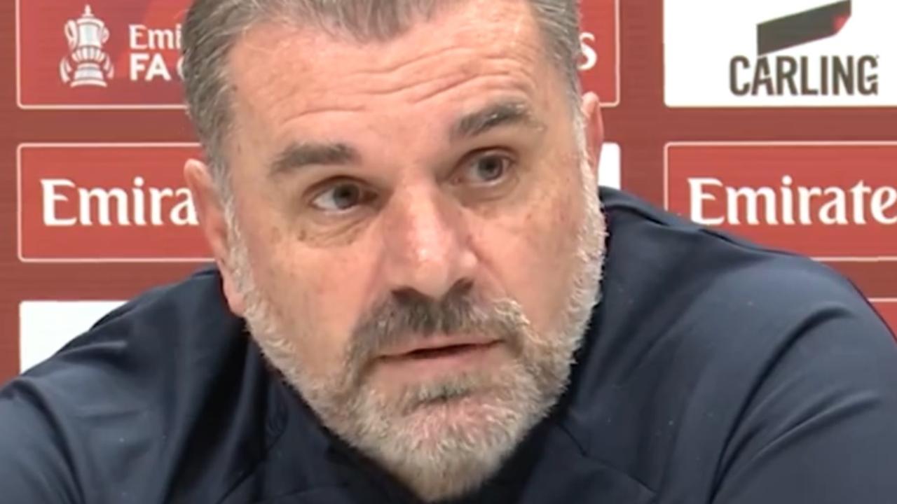 Ange Postecoglou shuts down reporter