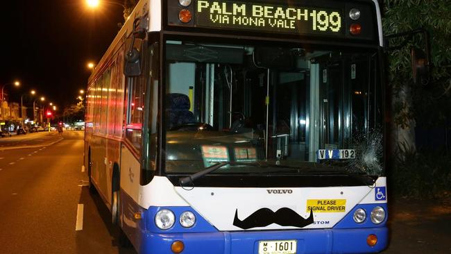 The 199 bus from Manly to Palm Beach – the route on which three young woman were sexually touched by toes. Picture: Supplied