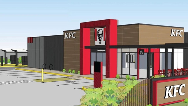 A development application for a KFC at Baringa has been approved. Picutre: Economic Development Queensland