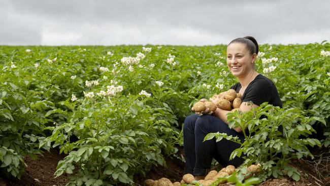 Thorpdale Spud Festival organiser Carly Geisler Picture: Zoe Phillips