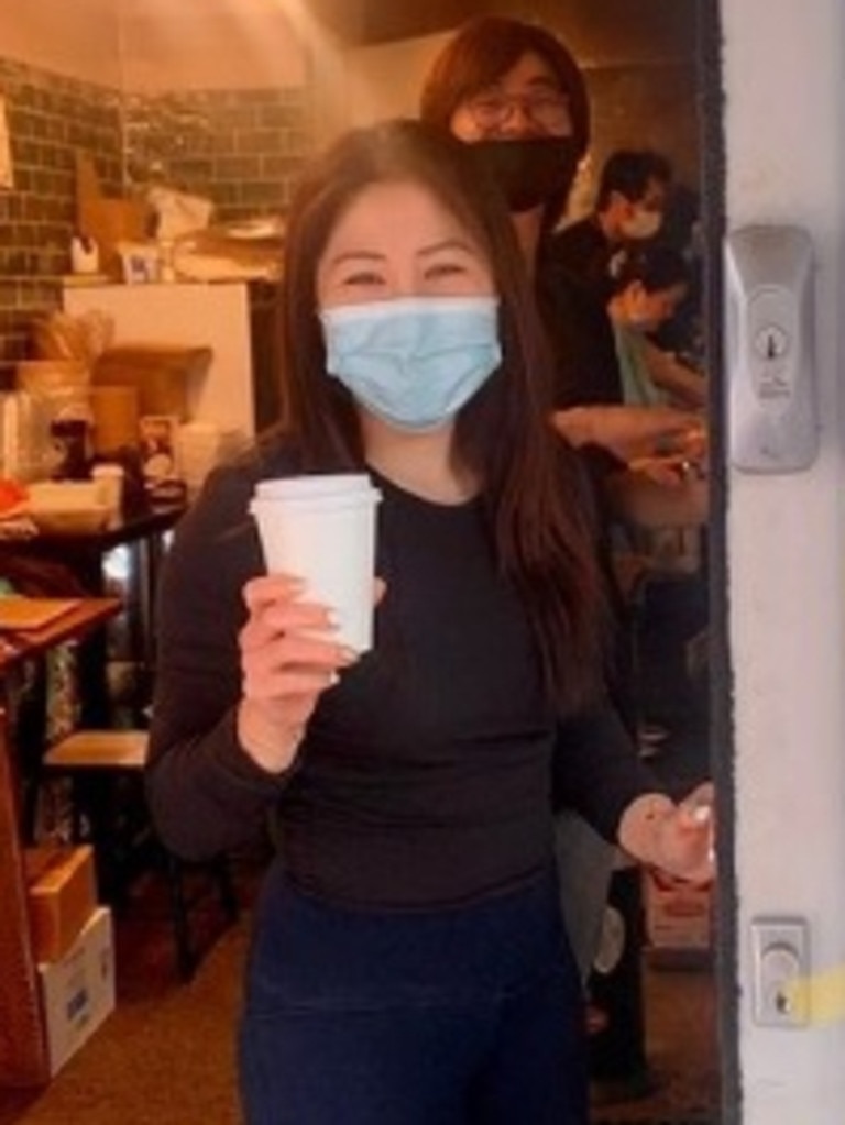 Emily Nguyen, pictured at the cafe.