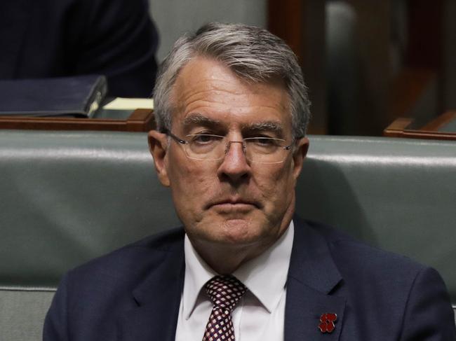 Labor MP Mark Dreyfus during Question Time in the House of Representatives at Parliament House in Canberra. Picture by Sean Davey.