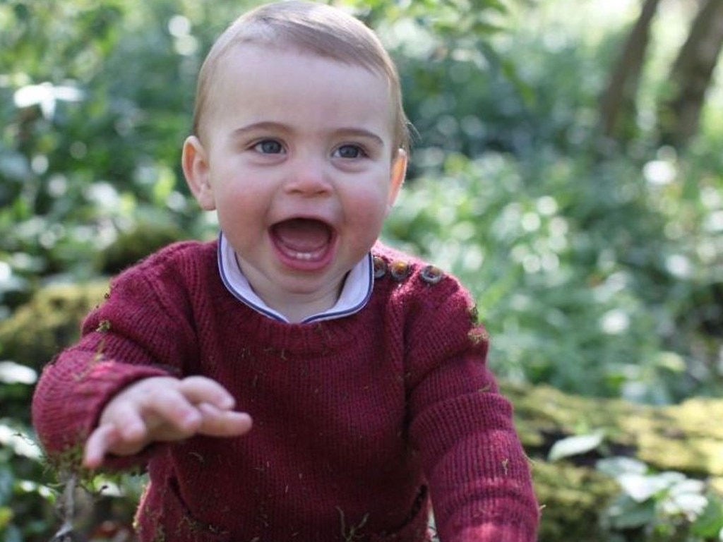 The royal family celebrated Prince Louis’ first birthday on April 23, 2019 with new images of him. Picture: Supplied