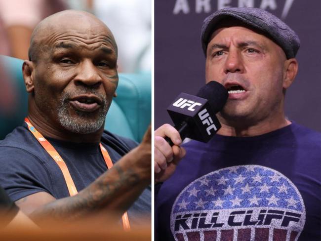 Joe Rogan has fears for Mike Tyson against Jake Paul. Photo: Getty Images