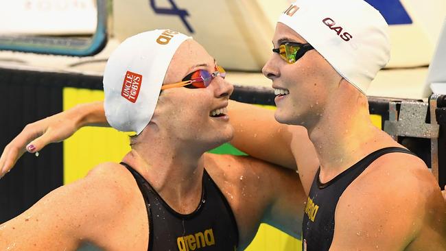 Cate Campbell, with sister Bronte, will take this year to refresh her mind to extend her career out to the 2020 Tokyo Olympics.