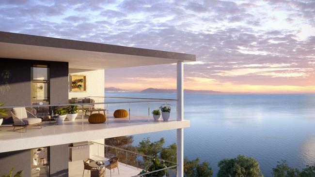 Vave Scarborough will have views over Moreton Bay.