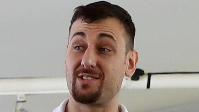 Boomers player Andrew Bogut.