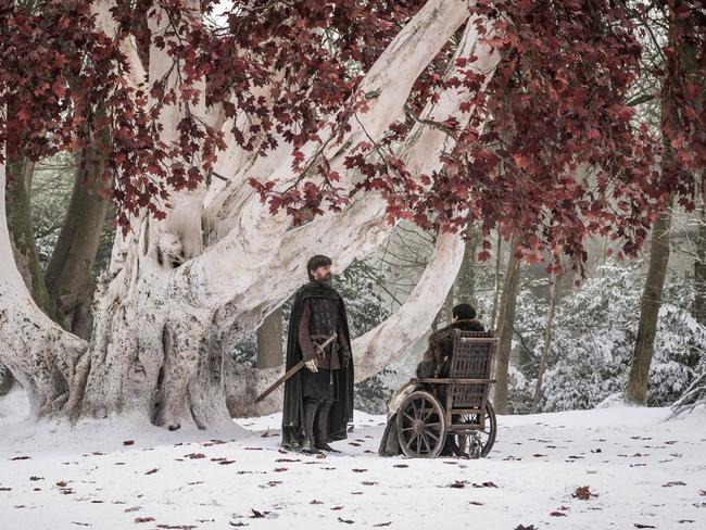 Winter has well and truly come on Game of Thrones’ final season. Picture: HBO 