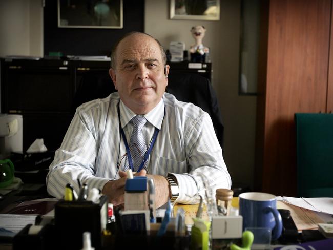 AMI founder Jacov Vaisman at his offices in Sydney in 2006. Picture: Sam Ruttyn
