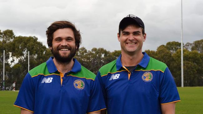 Shenton will be joined at Golden Grove by former Norwood teammate Lewis Johnston, who spent the recent season with Mount Compass in the Great Southern Football League. Picture: Golden Grove Football Club