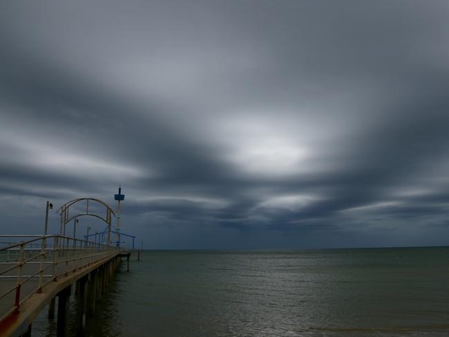 ... and the storm rolls in. Picture: Marian Martin