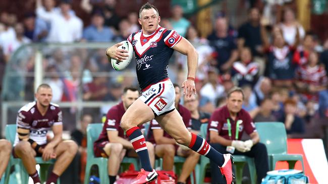 Brett Morris has scored six tries in two games this season. Picture: Cameron Spencer/Getty Images