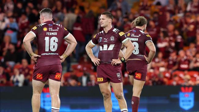 It was a rough night to be a Queenslander. Photos Adam Head