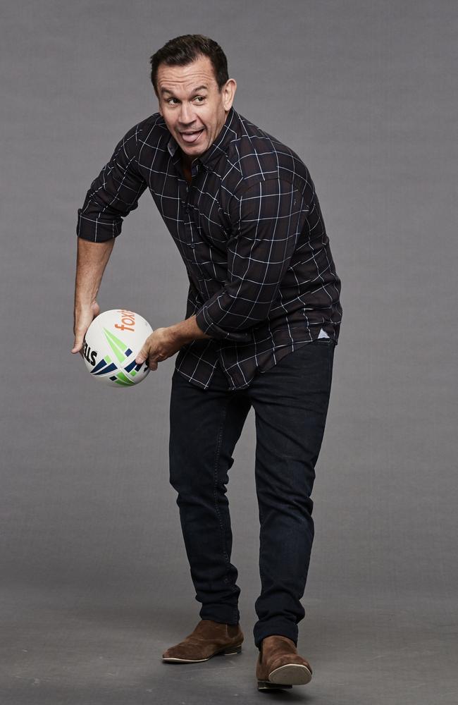 Matty Johns stars on Fox League in 2020. Picture: Supplied/Foxtel