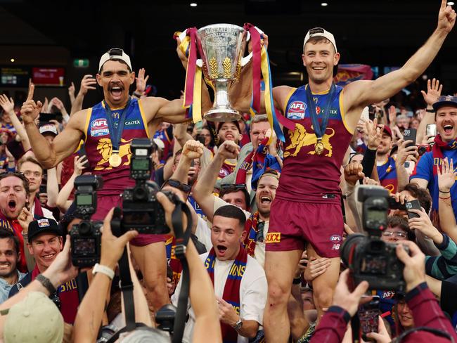 Brisbane’s premiership win will bring new fans to the AFL. Picture Lachie Millard