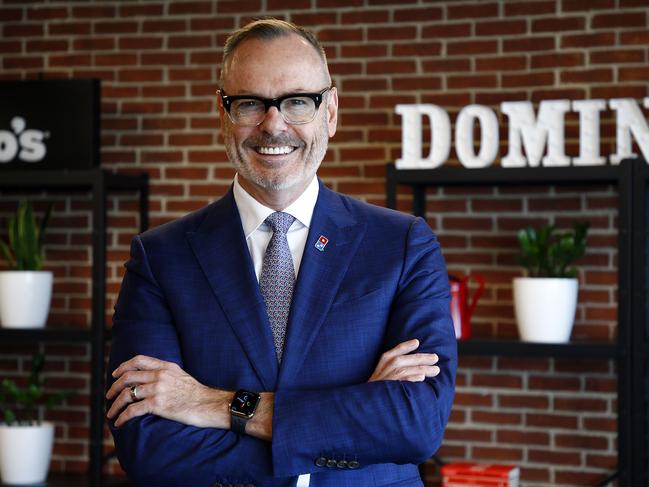 -BRISBANE, AUSTRALIA - NewsWire Photos MAY 27, 2022: Dominos Pizza CEO Don Meij at the company headquarters in Brisbane. Picture: NCA NewsWire/Tertius Pickard