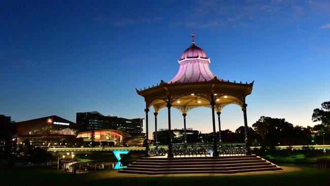 The Rotunda in Elder Park. Picture: Keryn Stevens