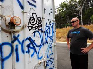 Federal Labor funding will assist Coffs Harbour City Council put programs in place to combat vandalism such as this attack on the Toormina velodrome. Picture: Rob Wright