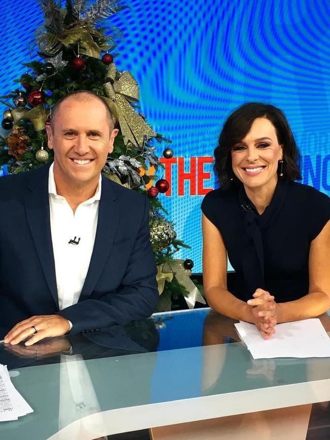 Natarsha Belling filled in for Kylie Gillies on The Morning Show last year.