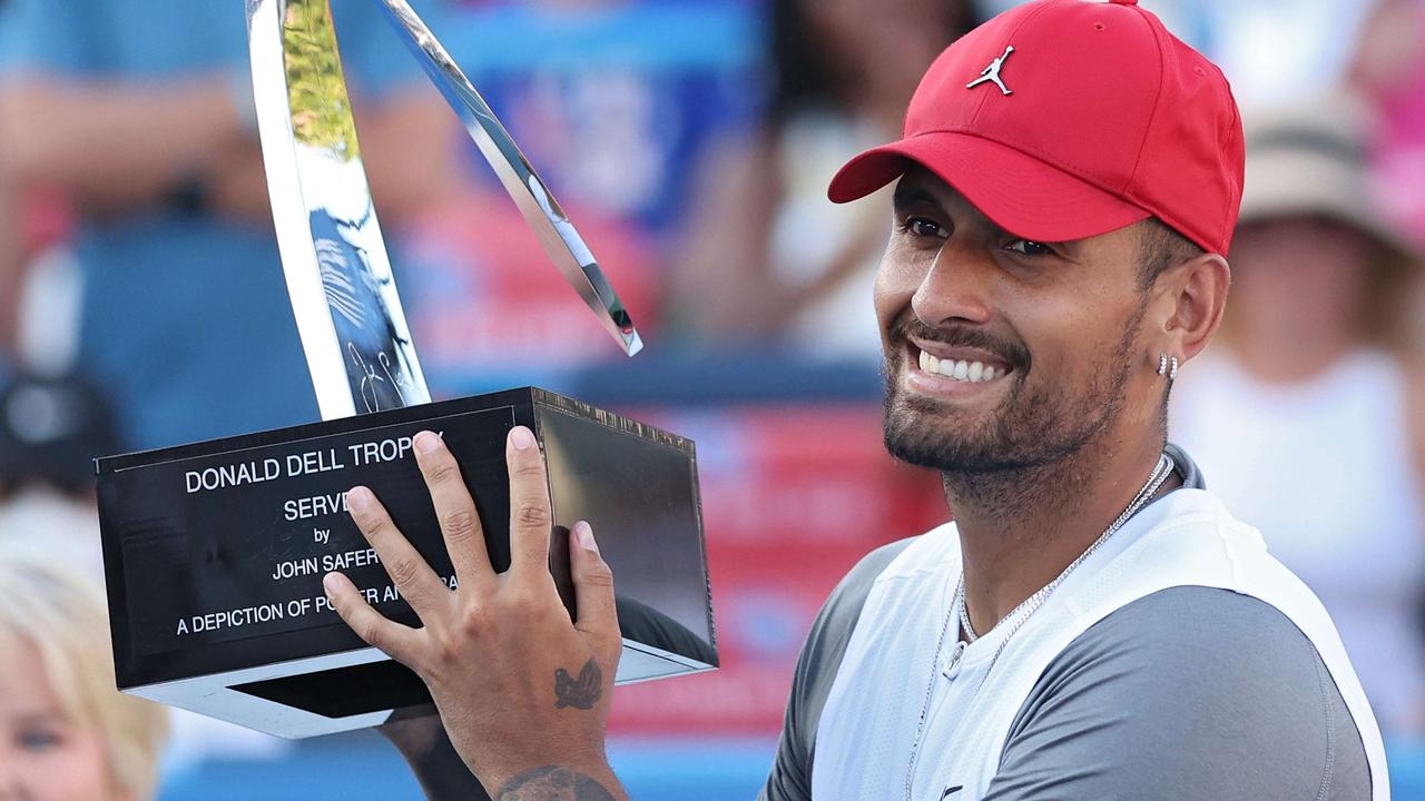 Tennis: Nick Kyrgios Wins Two Titles In One Day At The Citi Open In ...