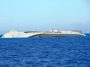 ANNIVERARY: It's nearly a year since HMAS Tobruk scuttling. Picture: Leanne Cooper