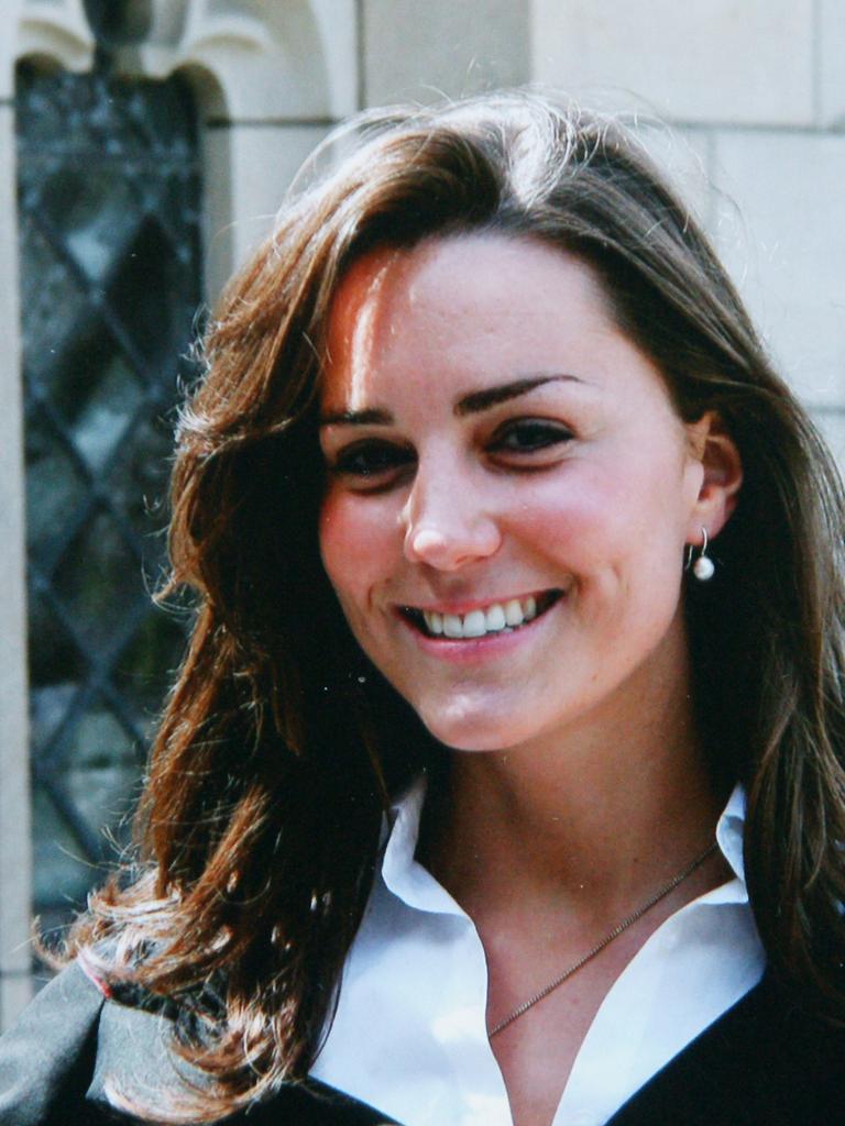 Kate Middleton on the day of her graduation ceremony at St Andrew's University in 2005. Picture: Middleton Family/Clarence House via GettyImages