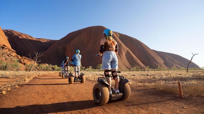 Seeing Uluru was also a big ticket item for a lot of travellers. Picture: Supplied