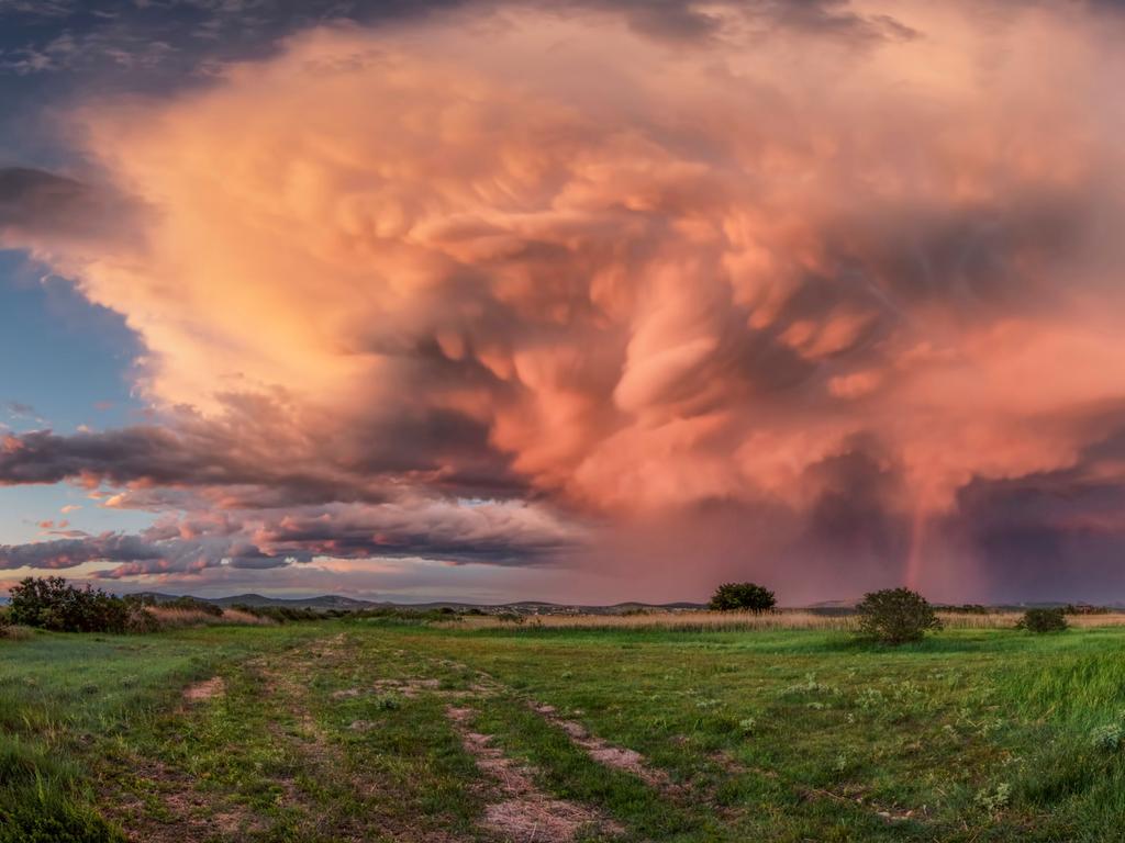 An afternoon storm near Vrankso Lake, Croatia. Picture: Šime Barešić/Royal Meteorological Society/Media Drum/Australscope