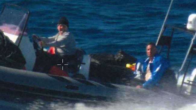 Dru Baggaley on a high-speed boat allegedly trying to smuggle $200m worth of cocaine into Australia.