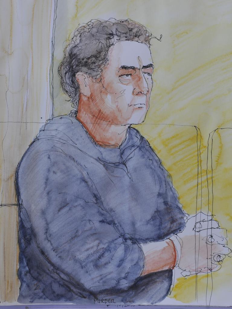 Bevan John Brougham who was found guilty of the manslaughter of Dianne Rogan in Whyalla. Artwork: Tim Ide image